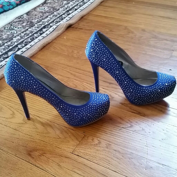 Forever 21 rhinestone heels