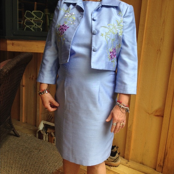 Address Maggy shift dress with jacket cover up - Picture 4 of 4