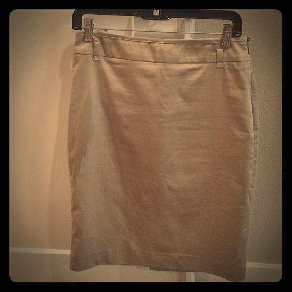 Mango khaki skirt