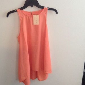 Coral shirt