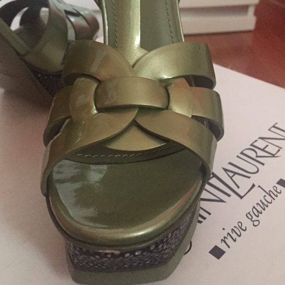 Authentic Yves Saint Laurent  tribute sandals - Picture 3 of 4