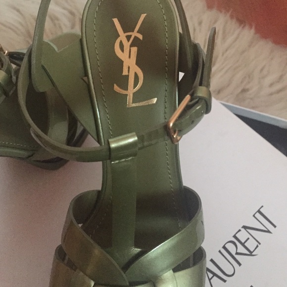 Authentic Yves Saint Laurent  tribute sandals - Picture 4 of 4