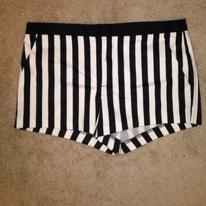 High waisted shorts