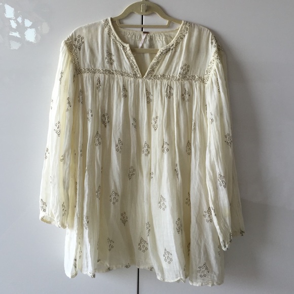 Free People Bohemian Blouse