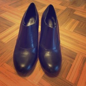 Franco Sarto black booties