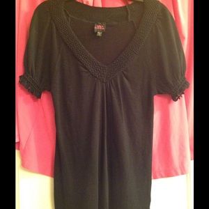 Bebe knit top.