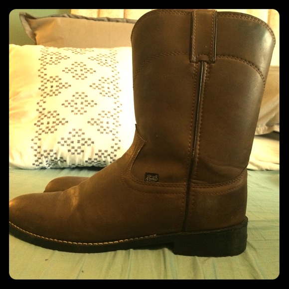 Justin roper boots men's size 9.5