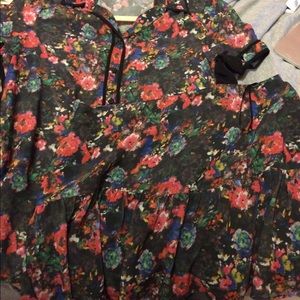 MADE for impulse floral skirt and shirt ASO TW