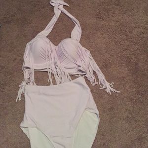 White Swim Suit ((Never Worn))