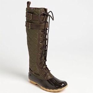 Sperry Top-Sider Quilted Boots in Hunter