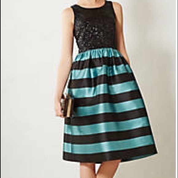 Anthropologie Starlit Dress