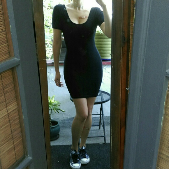 American Apparel Double U-Back Dress