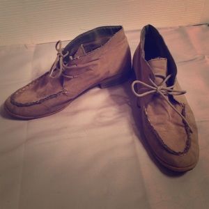 FREE WP Urban outfitters gray moccasins boots