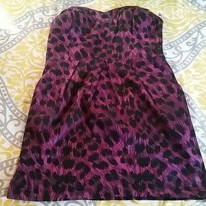 Purple Leppard dress