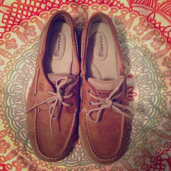 Leather Sperry Top-Siders
