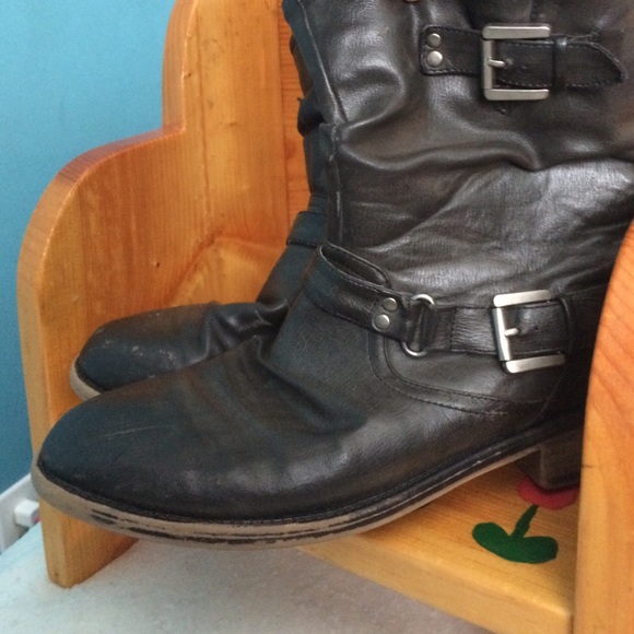 brown, low, rustic boots