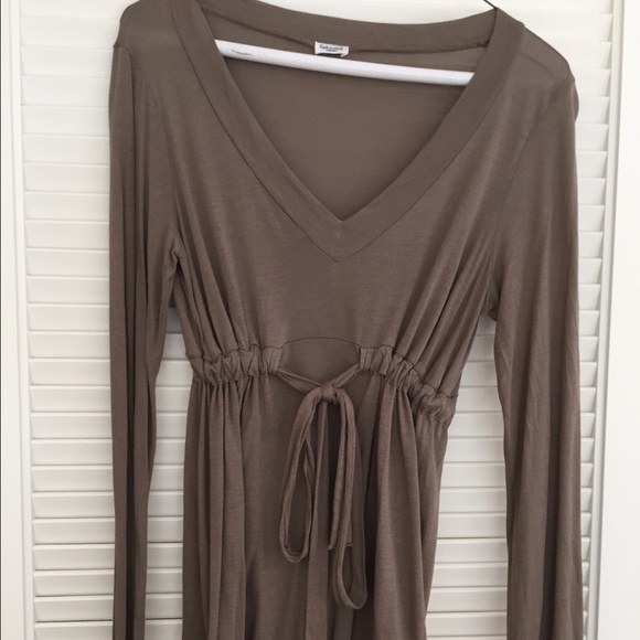 Splendid empire waist top with ties