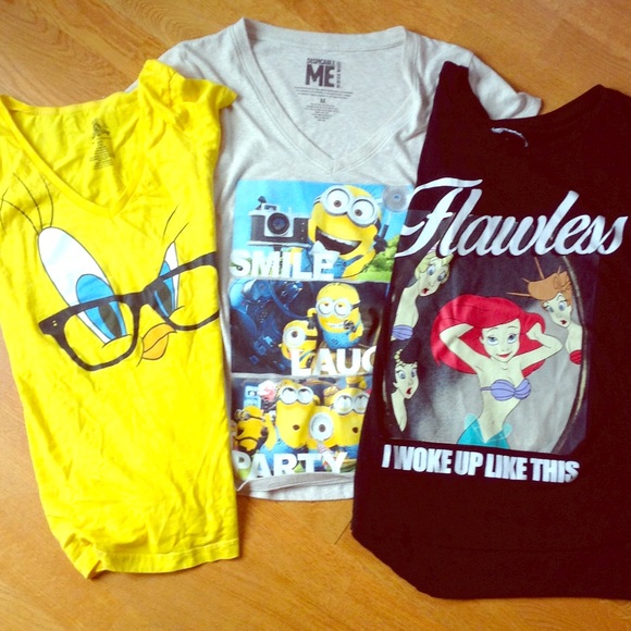 3character T-shirts