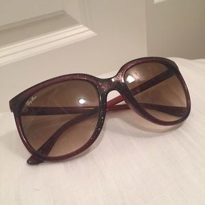 Pink Sparkle Cat-eye Ray-Bans