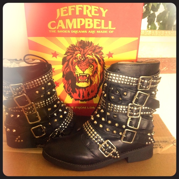 Jeffrey Campbell Shoes - **SOLD**Jeffrey Campbell Curzados Motorcycle boot