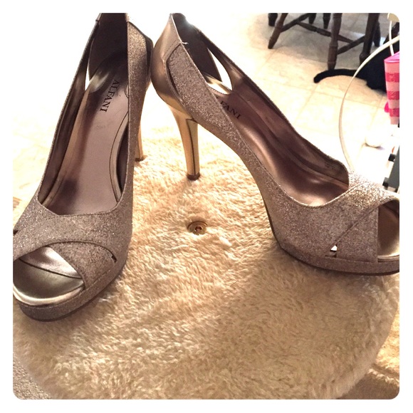 Gold heels