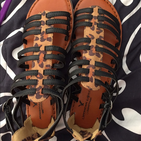 Cheetah Print Sandals