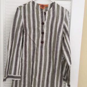 Tory Burch linen shift dress