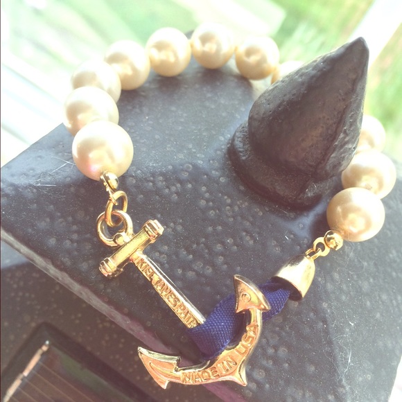 Kiel James Patrick Jewelry - Kiel James Patrick Pearl Anchor Bracelet