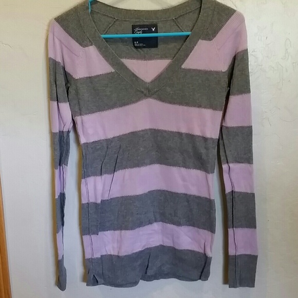 American Eagle Striped Sweater