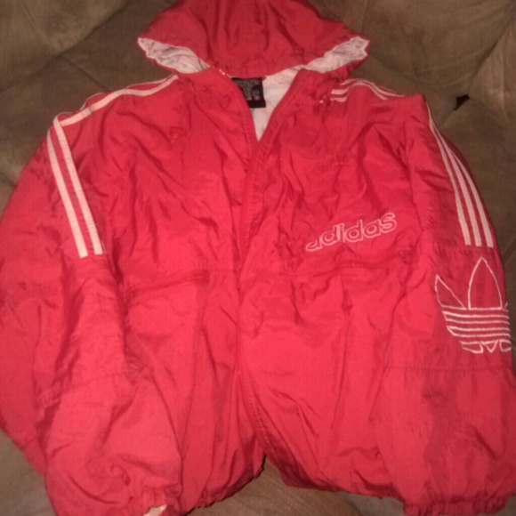 Vintage adidas windbreaker jacket