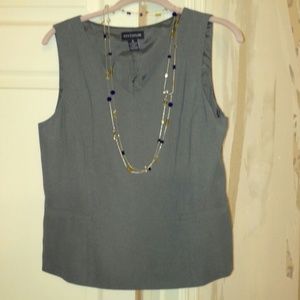 Ann Taylor v-neck suiting vest.