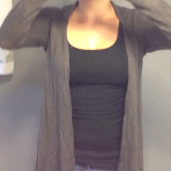 Charlotte Russe sweater gray