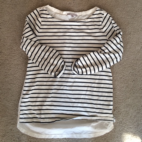 Gap boat neck Breton striped top
