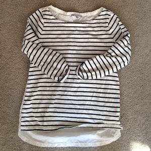 Gap boat neck Breton striped top
