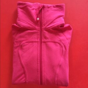 Lululemon Athletica Jacket in hot pink