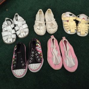 Size 5 girl shoes- black pair have been sold!