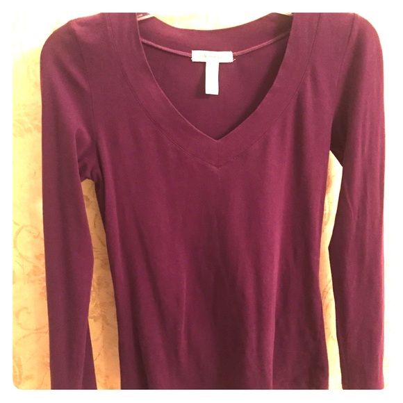 Long Sleeve Purple Shirt