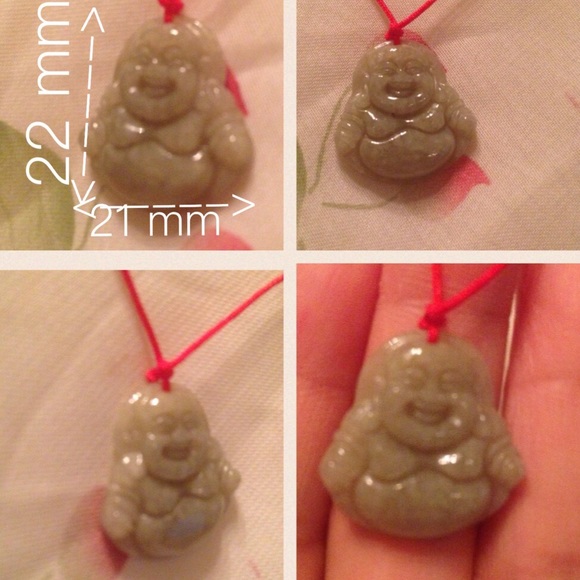🌹This luck Buddha necklace  is real jade. 🌹