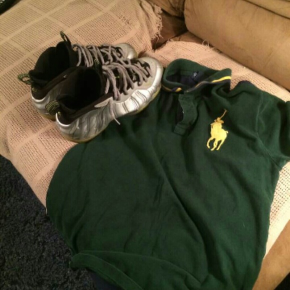 Foamposite & polo shirt - Picture 1 of 2