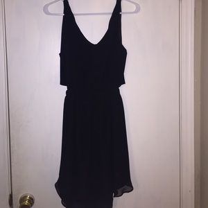 black bcbg dress