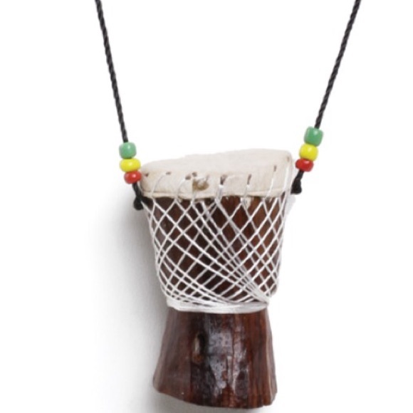 Djembe Drum Necklace - Picture 1 of 1