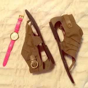 Nine West Flats with buckles