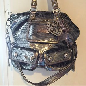Coach sparkly purse