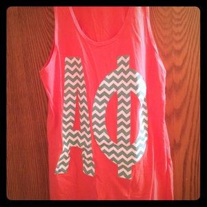 Sorority tank top (Alpha Phi)