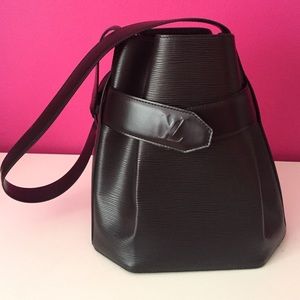 100% AUTH LV Sac Dpaule Epi Leather Shoulder Bag