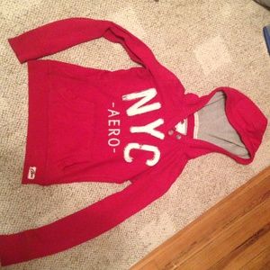 Small red  Aeropostale sweatshirt