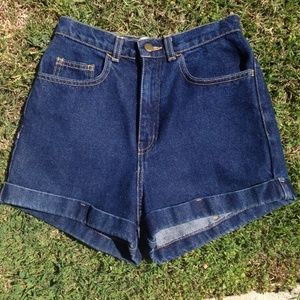 American Apparel denim shorts. 26 size
