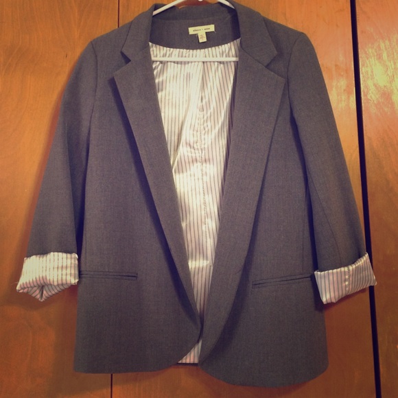 SILENCE + NOISE grey jacket URBAN OUTFITTERS