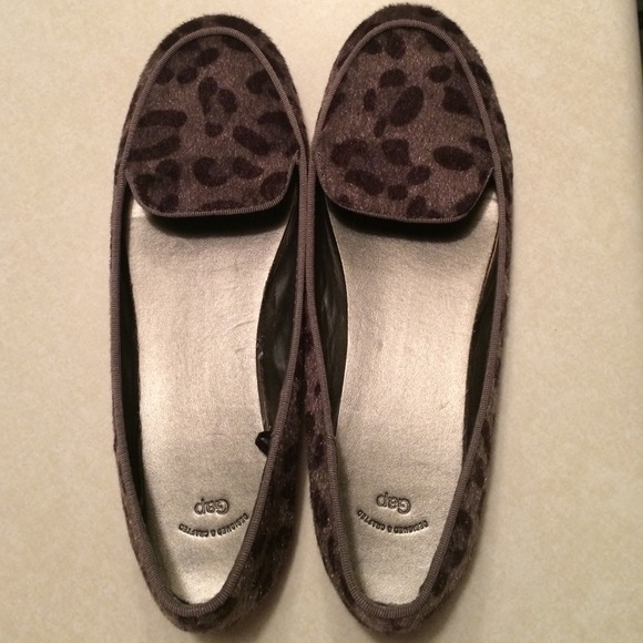 Gap flats leopard cheetah ocelot fur. So adorable