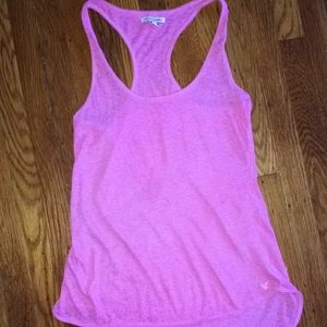 Pink American eagle tank top